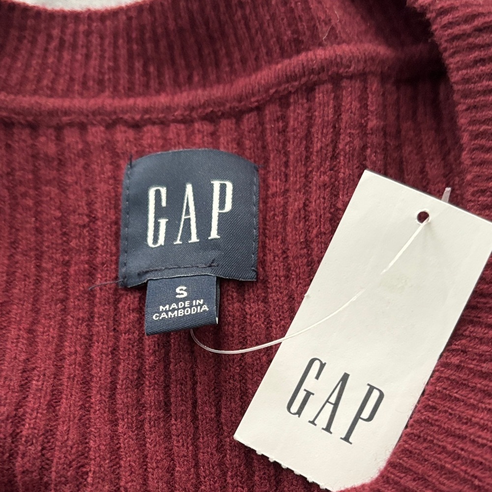 GAP CashSoft Midi Long Sleeve Sweater Dress